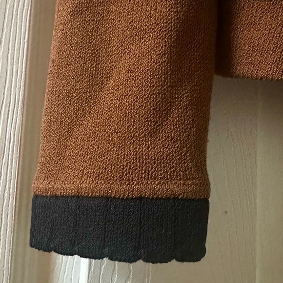 St. John  collection by Marie Gray Brown and Black Cardigan size S - Picture 5 of 9